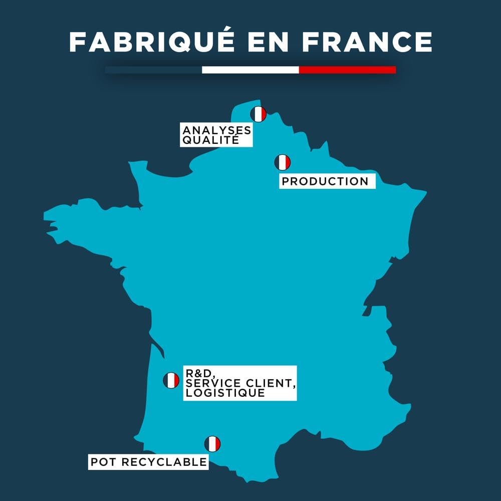 Multivitamins & Minerals • Reduces fatigue & boosts energy • 22 vitamins, minerals & natural active ingredients: A,B,C,D,E, Magnesium, Zinc • 30 days • Made in France • eco-friendly brand • AqeeLab - Image 8