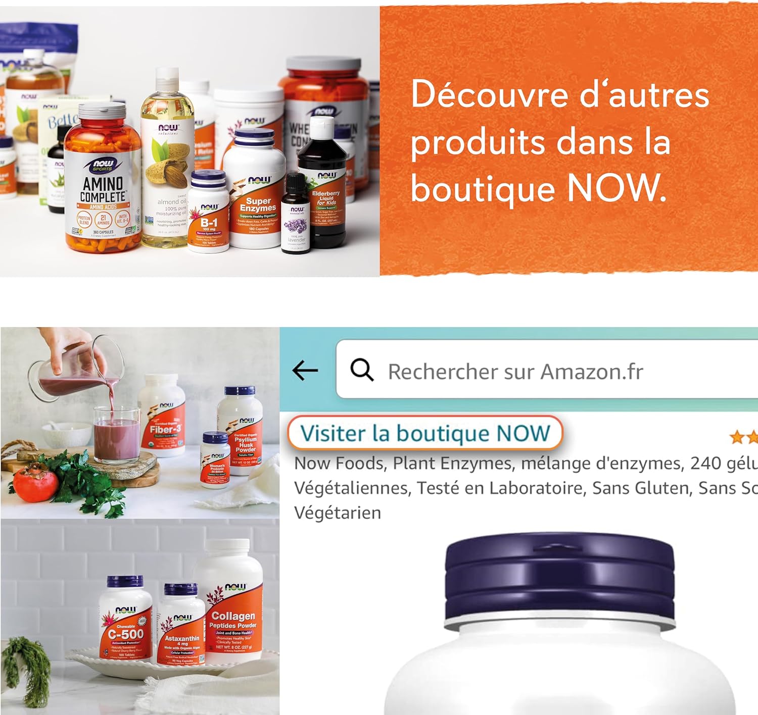 Now Foods, Evening Primrose Oil, with Gamma Linolenic Acid, 500mg, 100 Soft Capsules, Lab Tested, Soy Free, Gluten Free, Non-GMO - Image 6