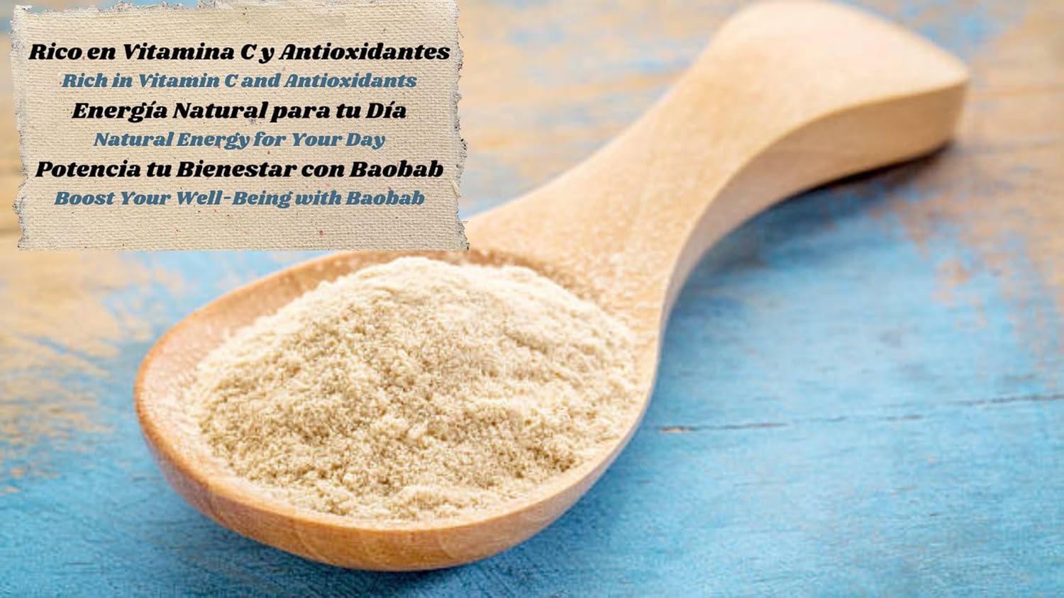 Organic Baobab Powder 150g inkanat - Natural Superfood Rich in Vitamin C and Antioxidants - Image 4