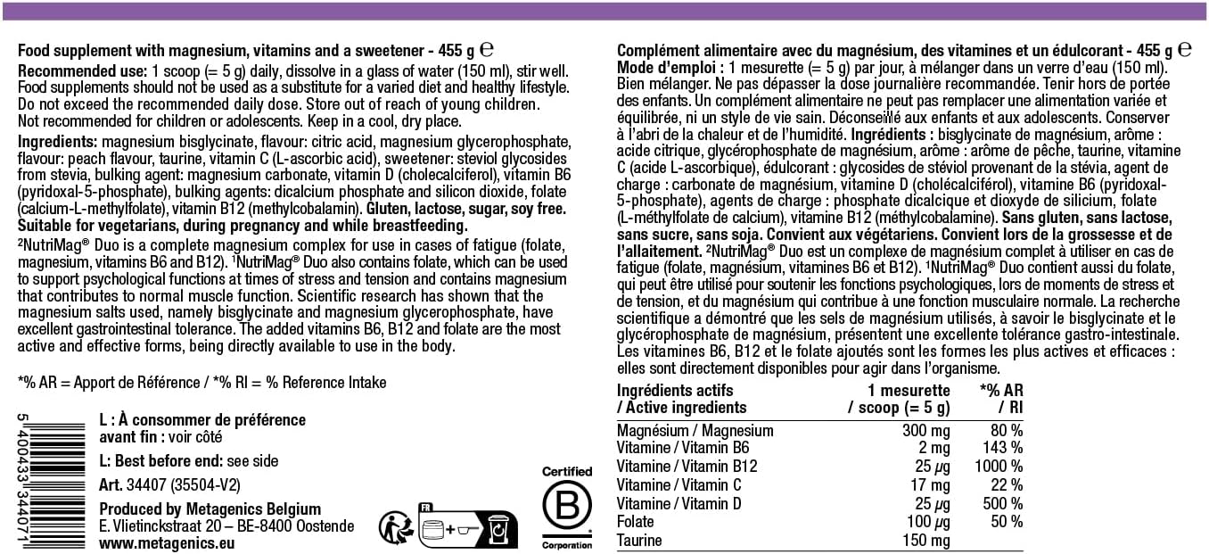Metagenics NutriMag Duo (90 Servings) - Image 8