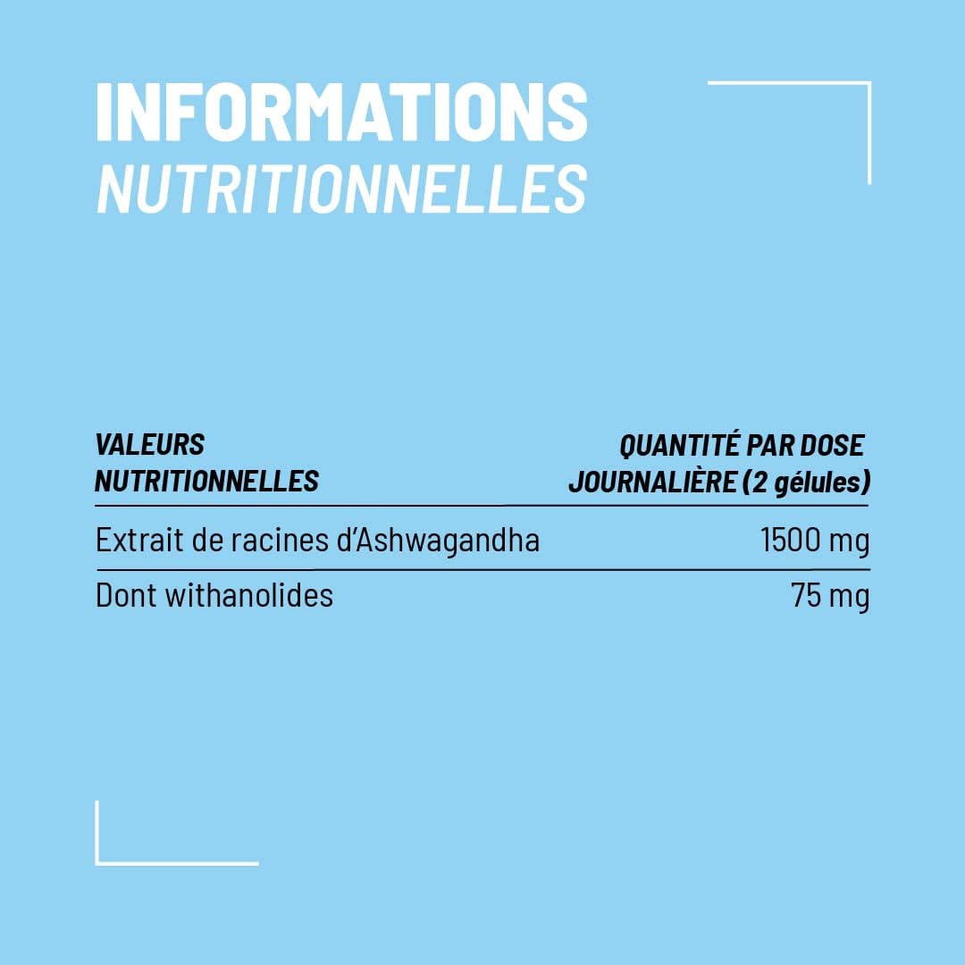 Nutripure | Ashwagandha Bio KSM66® | Adaptogenic Plant of Ayurveda | Vegan | Intellectual and Physical Wellness Supplement | Stress, Anxiety | 60 Capsules | 1 Month | Made in France - Image 8