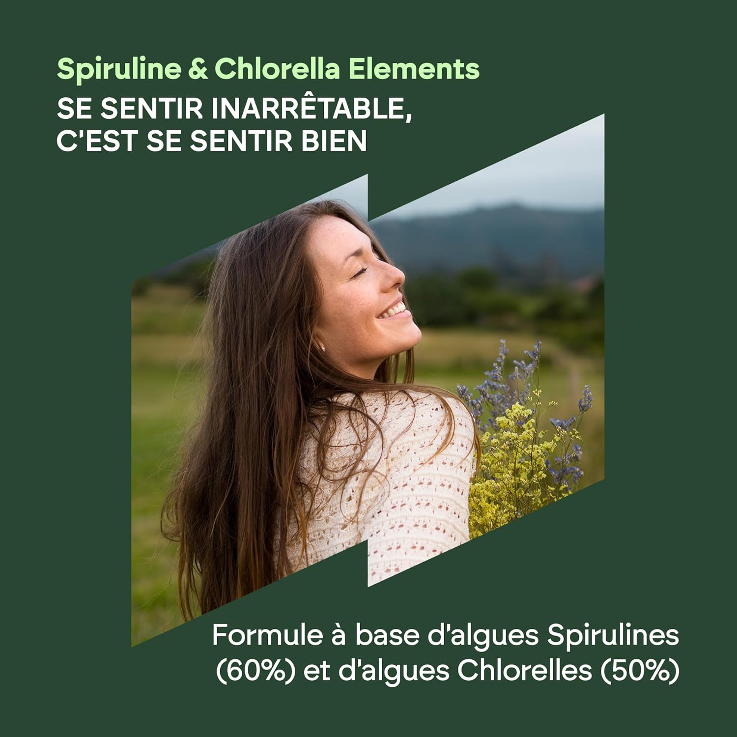 Spirulina and Chlorella 1800mg - Energy - Organic and Vegan - 180 Algae Capsules Spirulina and Chlorella - Vegan - 180 Capsules Nutralie - Image 3