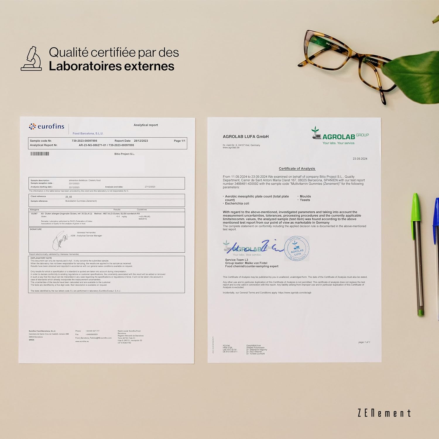 Multivitamin and Mineral Gums for Children and Adults, 120 Gummies | Natural Strawberry Taste | With 13 Vitamins and Minerals | Gelatin-Free, Vegetarian, Gluten Free | Zenement - Image 6