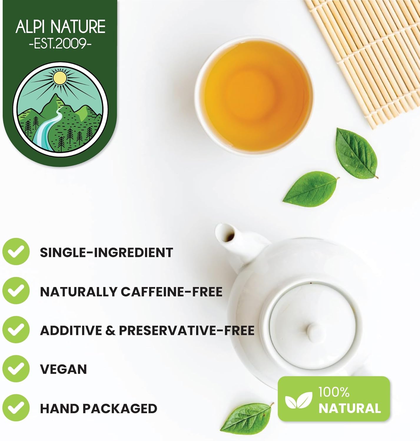 Alpi Nature Milk Thistle Herbal Tea 125 g, Dried and Cut Milk Thistle Herb, Leaf Tea - Image 6