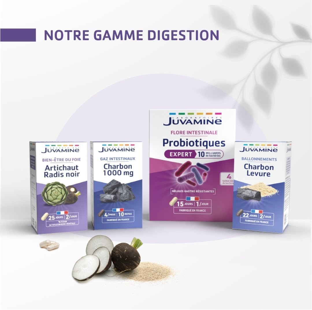 JUVAMINE - Artichoke and Black Radish - Liver Wellness - Contributes to the proper functioning of the Digestive and Hepatic System - 2 Month Format - 120 Capsules of vegetable origin - Image 9