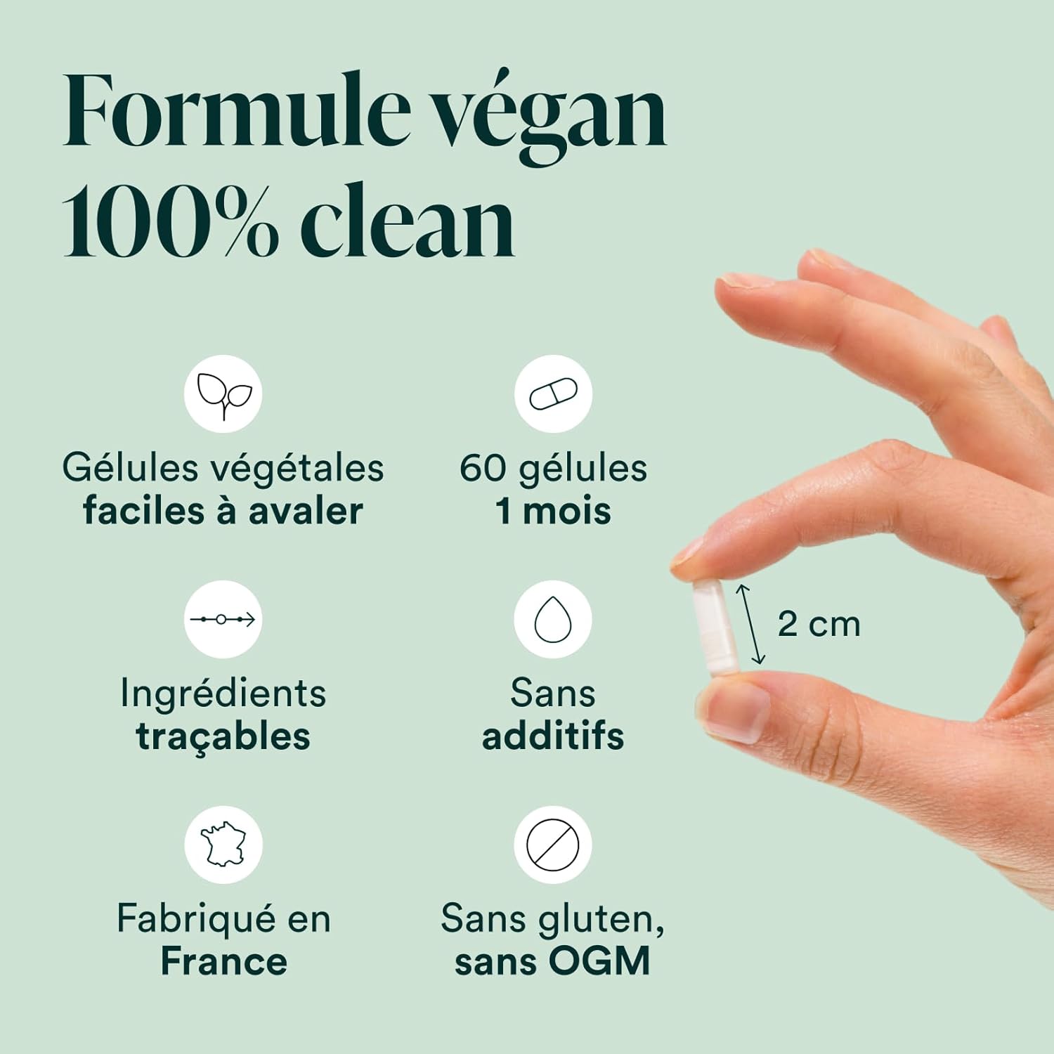 NOVOMA Probiotics, Complex for the Intestinal Flora, 60 Billion CFU/Day, 6 Natural Strains, Lactic Ferments, 60 Vegan Gastro-Resistant Capsules, Made in France - Image 5