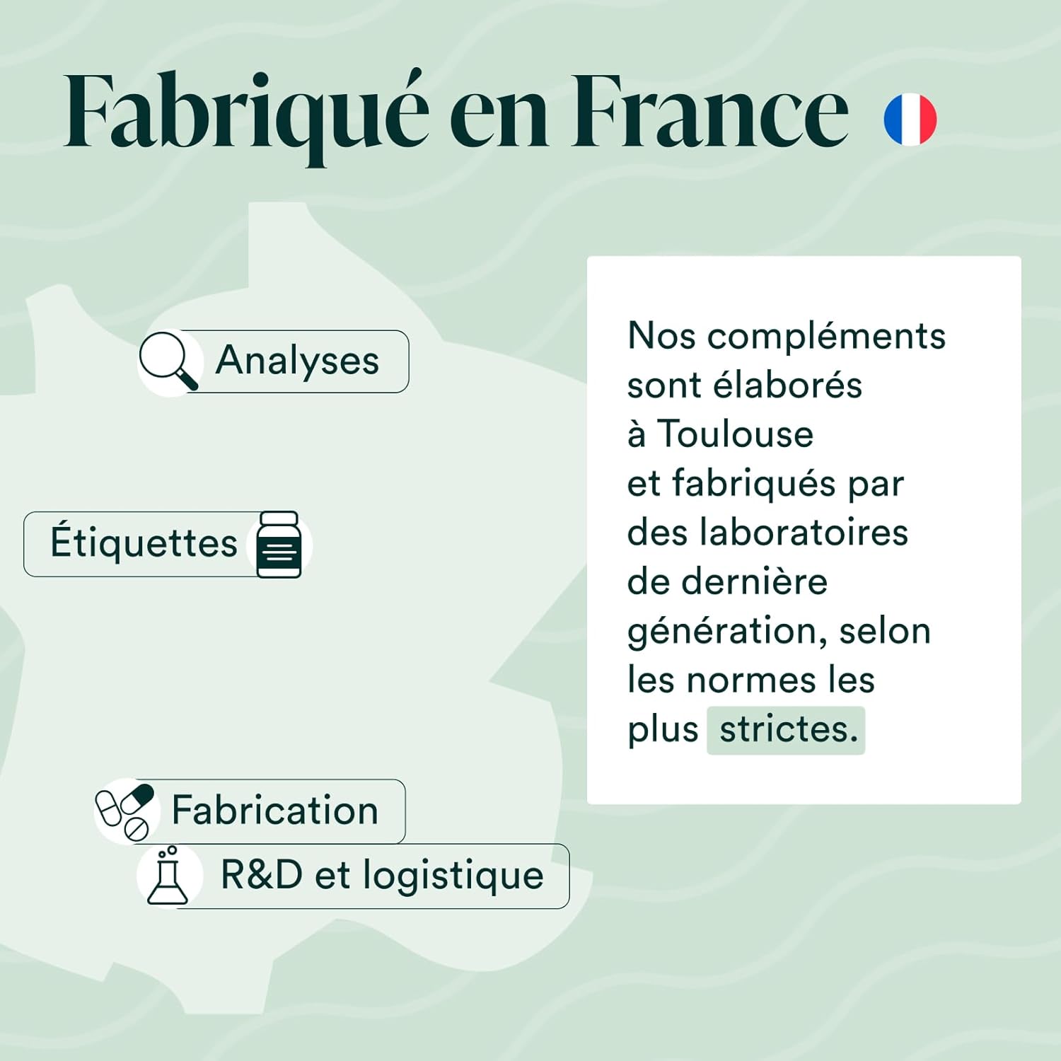 NOVOMA Probiotics, Complex for the Intestinal Flora, 60 Billion CFU/Day, 6 Natural Strains, Lactic Ferments, 60 Vegan Gastro-Resistant Capsules, Made in France - Image 7