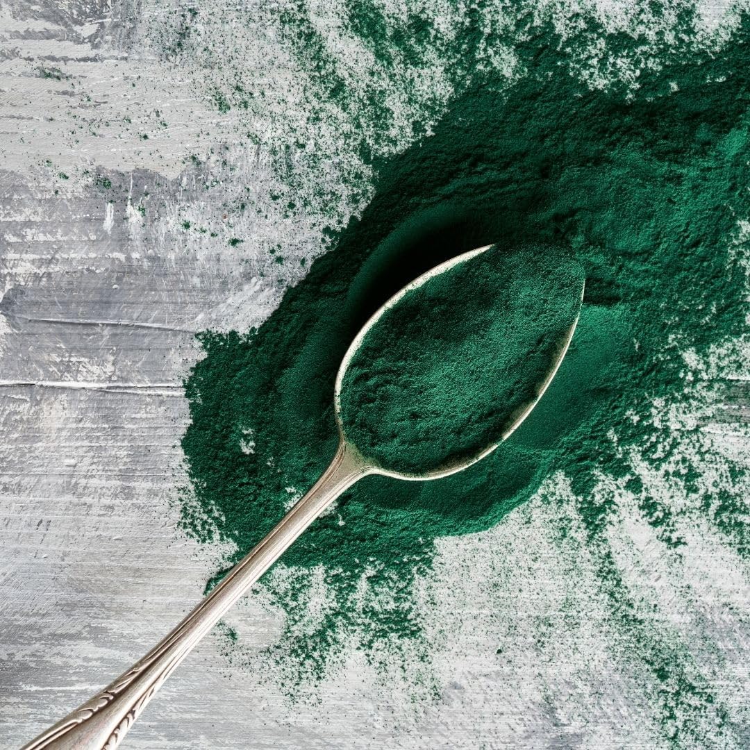 Organic Spirulina Powder, 100% Pure Natural Superfood Rich in Protein, Iron and Chlorophyll. Vegan & No Additives - La Gloria Mediterránea (500g) - Image 11