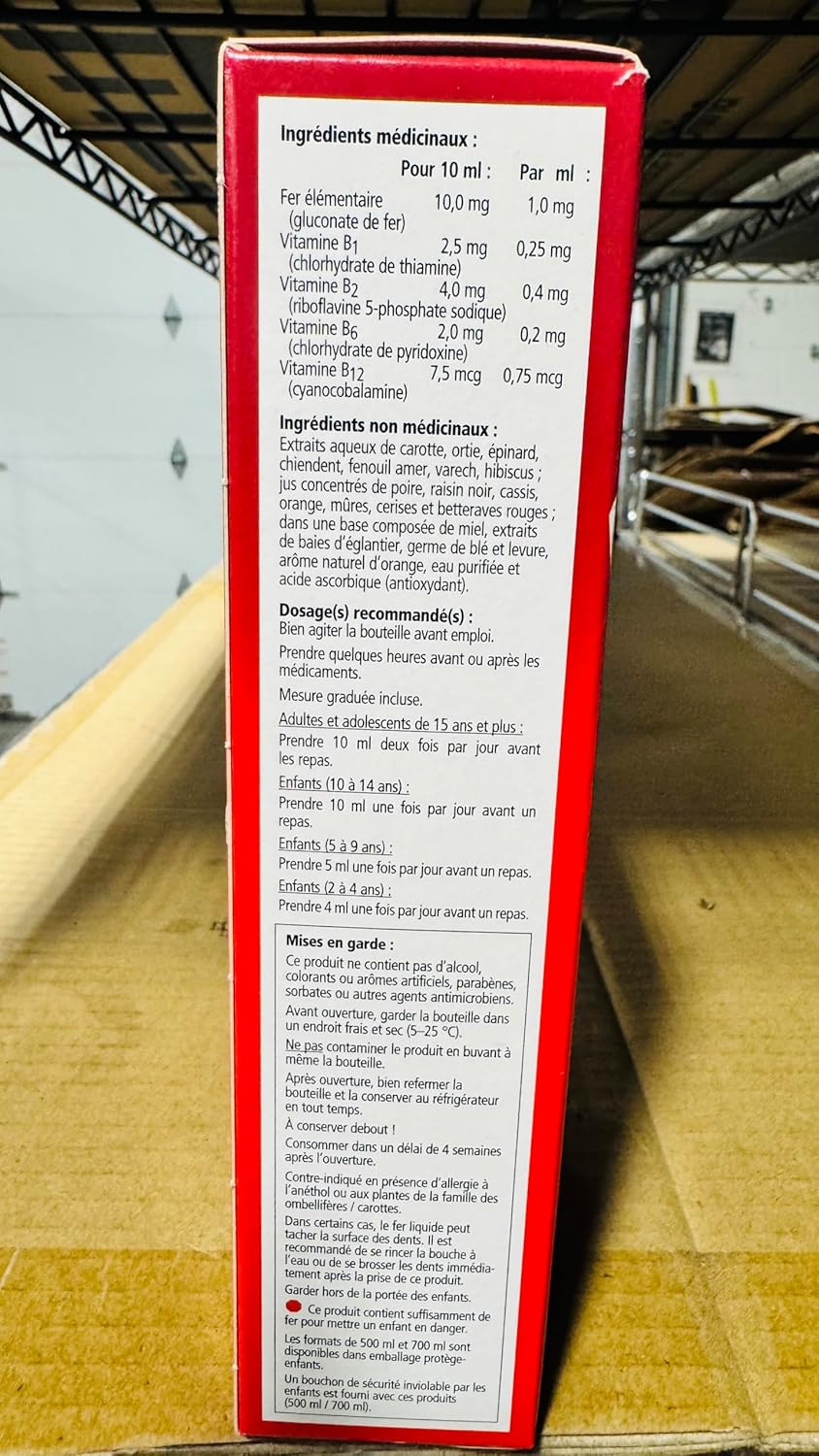 Salus Floradix® Iron + Plants – Anti-Fatigue Liquid Formula Rich in Iron – Enriched with Vitamin C for Good Absorption – 250 ml - Image 5