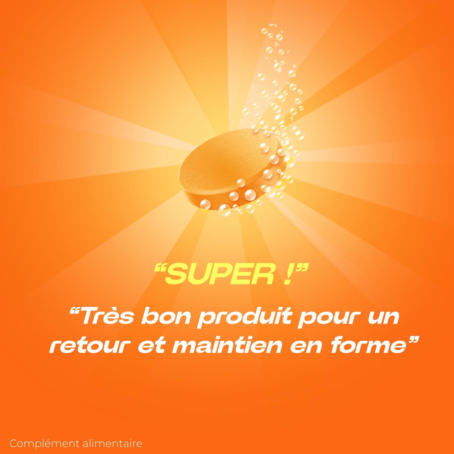 Berocca Flash Immunity - Immune System Support - Food Supplement Immunity - Zinc, Vitamin D & C - Multivitamins and Minerals - Orange Taste - Maxi Format 60 Effervescent Tablets - Image 14