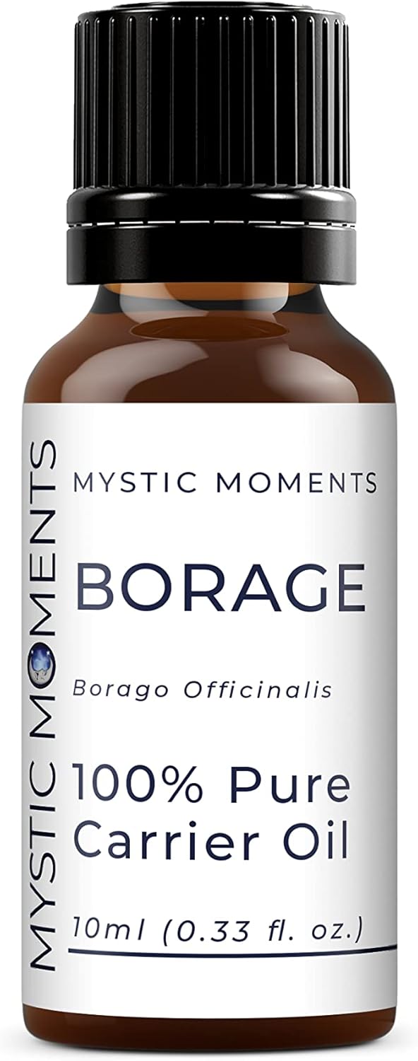 Mystic Moments Borage Seed Oil - 10ml - 100% Pure - Image 3