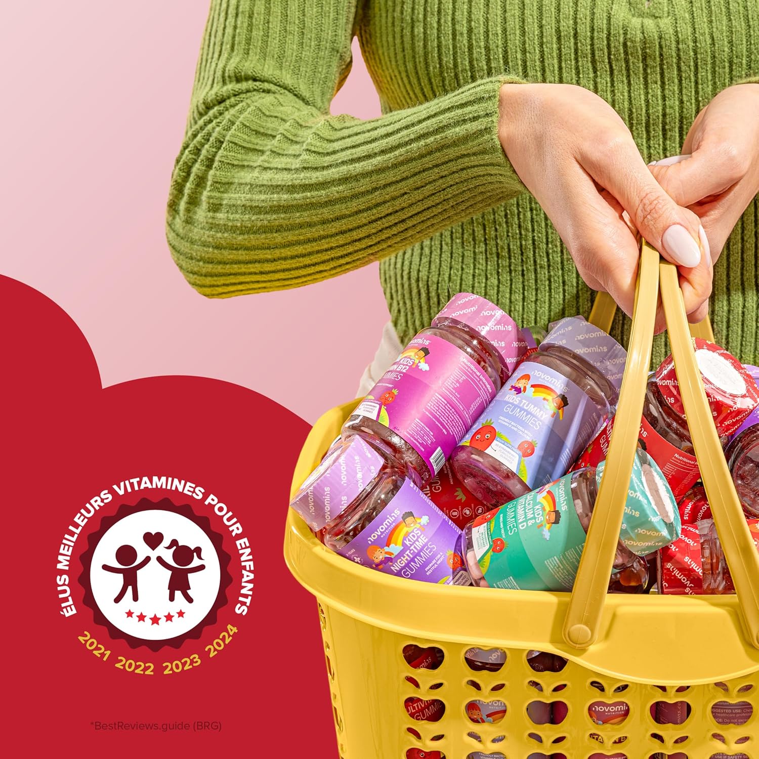 Children's Multivitamin Gums – 13 Essential Vitamins for Immunity, Growth & Energy – Gelatin Free, Gluten Free, Vegan – 30 Vitamin Erasers for Children Aged 3 and Above – Novomins - Image 15