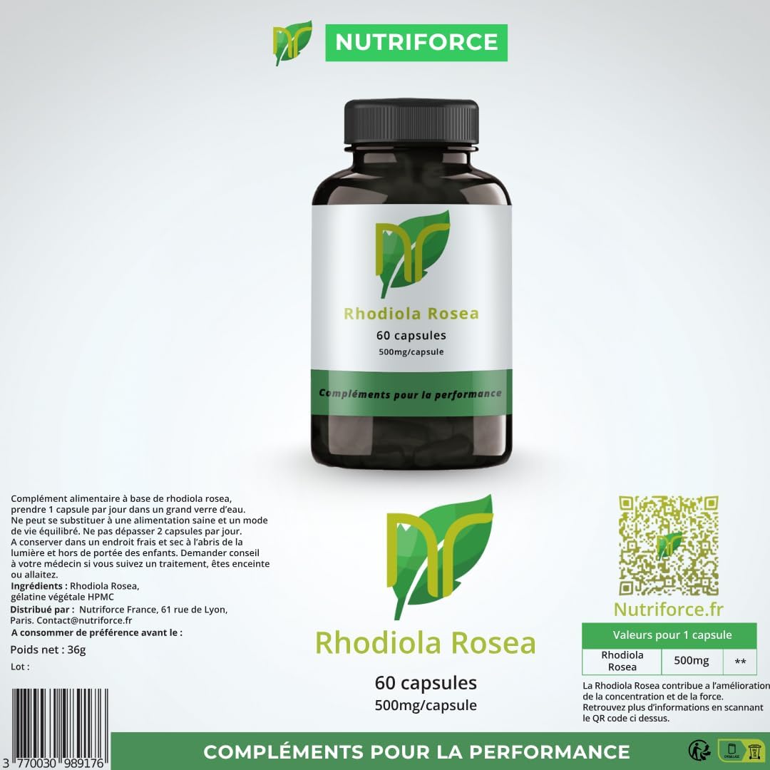 Serotonin and Mood Pack – 5-HTP, Rhodiola & Saffron – 180 Capsules – Natural Wellness, Confidence and Serenity - Image 9