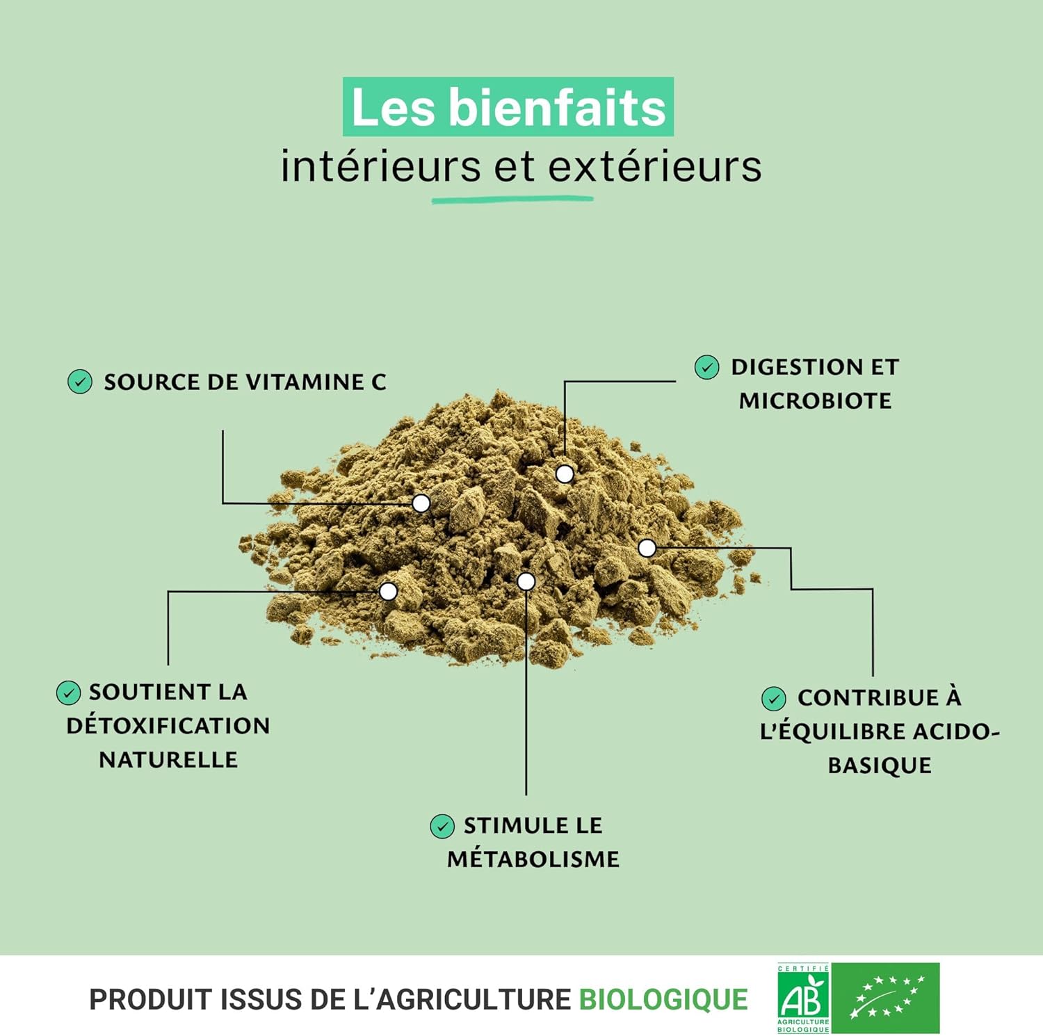 Organic Baobab Powder 100g | Superfood | Immunity, Digestion, Anti-aging, Joint & Bone System | Rue des Plantes - Image 4