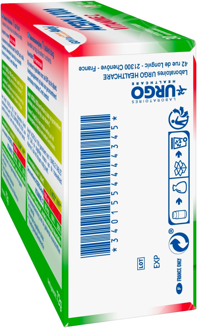 Alvityl - Acerola 1000 tablets - Acerola - Vitamin C - 30 tablets 1/day - Image 3