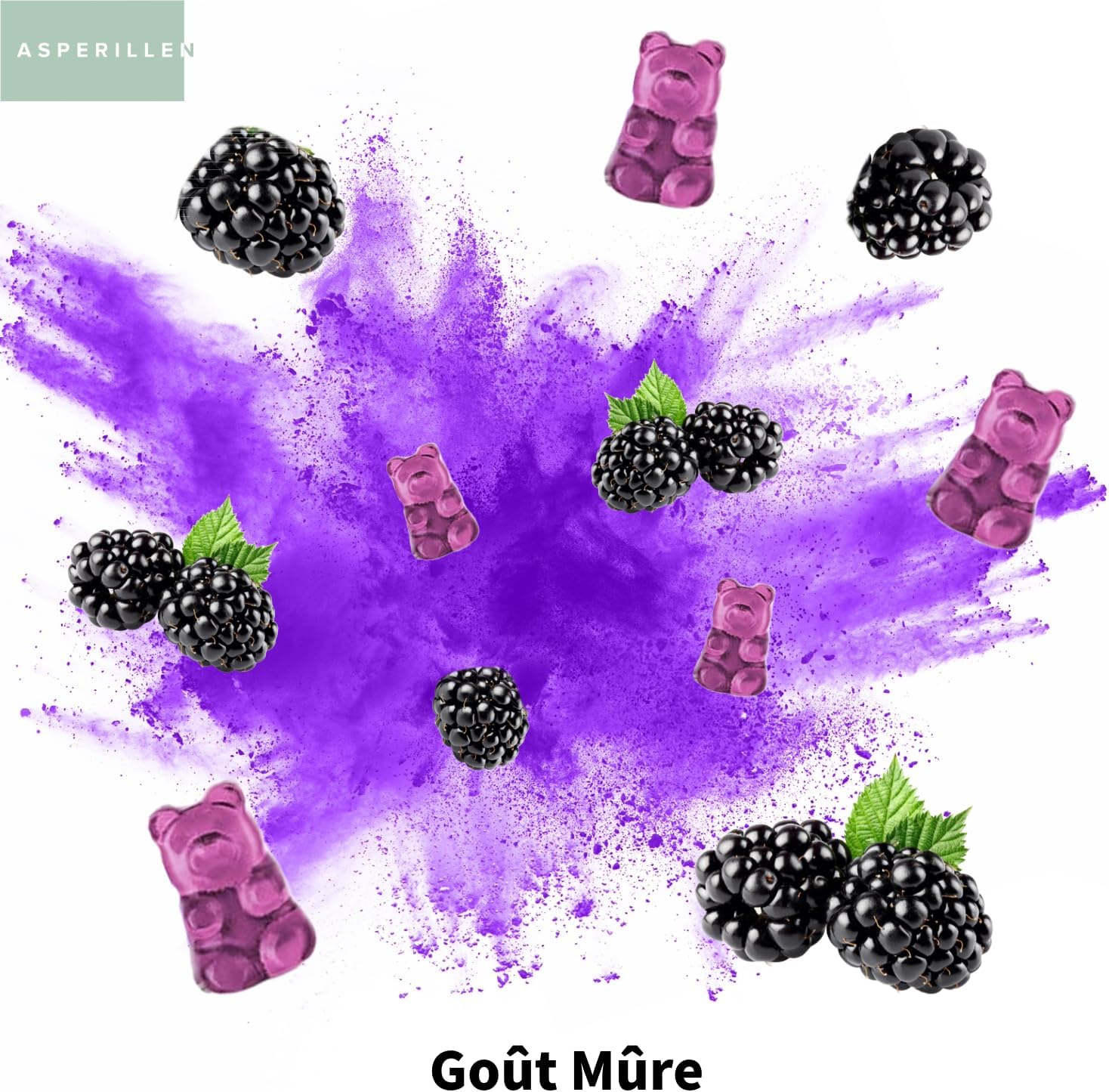 Hydrolysed Marine Collagen Gums with Magnesium + Hyaluronic Acid + Coenzyme Q10 + Vitamin C - For Skin, Hair, Joints and Bones - Collagen Gummies - 60 Units - Image 6