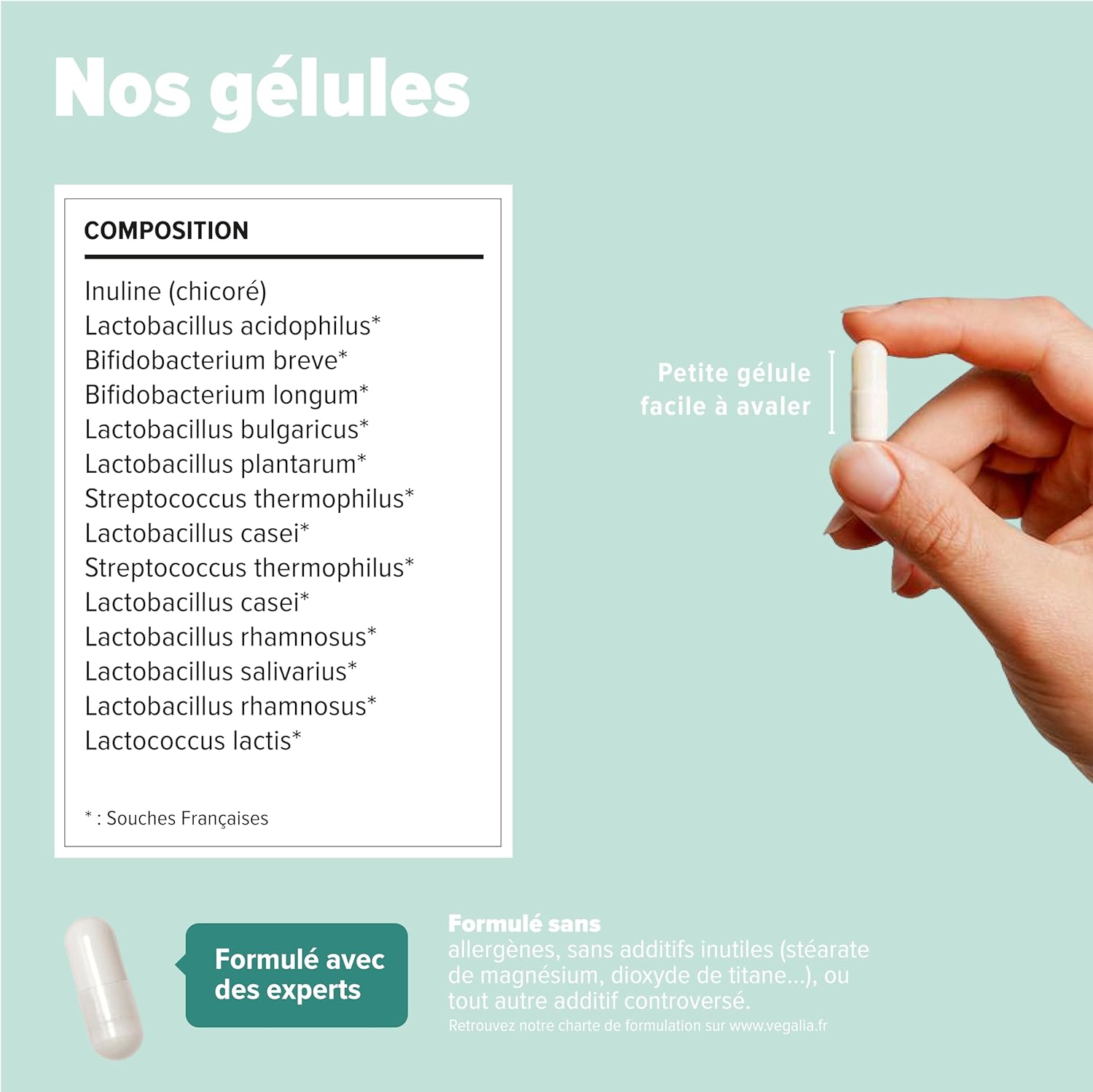 100% French Probiotics – 1st Formula 360 with multiple benefits, 10 vegan bio-active strains and gastro-resistant capsules - Image 5