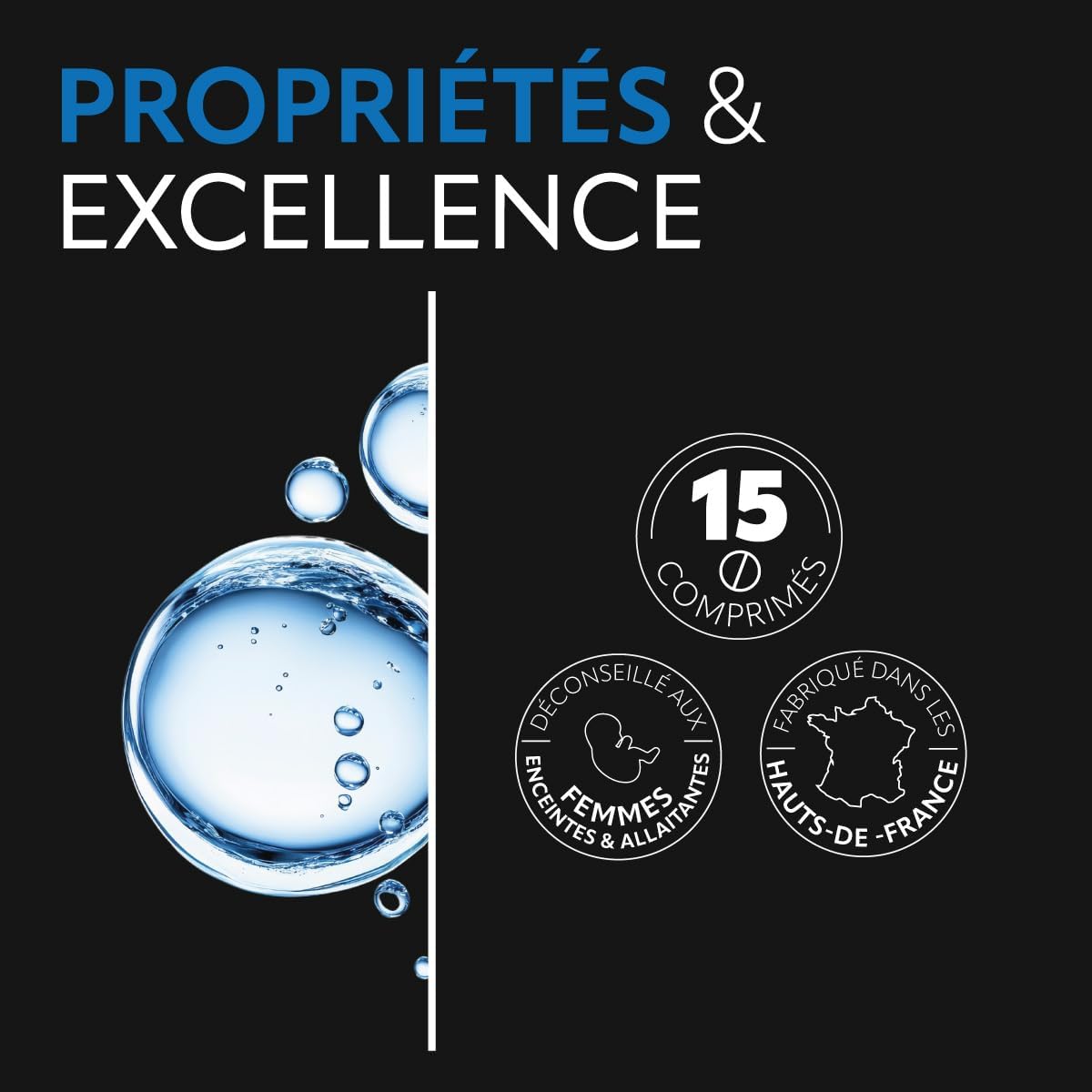 HERBESAN -MAGNESIUM & VITAMIN B6-Stress, Nervousness, Transient Fatigue-Mint Flavour-French Manufacture-Tube of 15 Chewable Tablets - Image 4