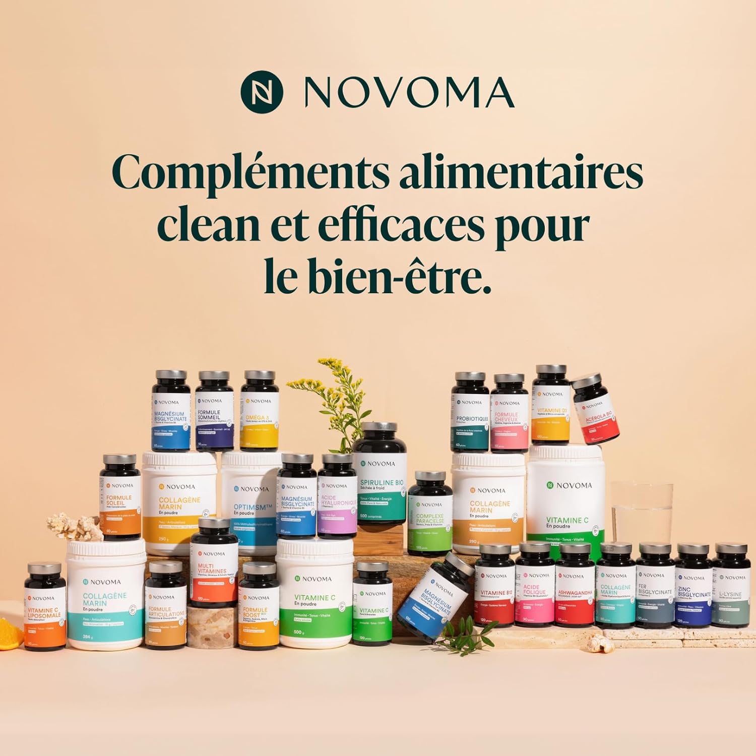 NOVOMA Liposomal Vitamin C 1000mg, Maximum Assimilation, 90 Vegetable Capsules, 100% Vitamin Quali®-C, Immune System & Natural Energy, 1 Month Cure, Made in France - Image 9