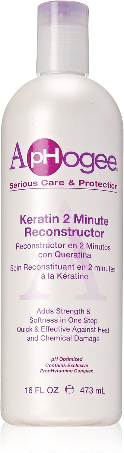 Aphogee Keratin Replenishing Care In 2 Minutes, 473 ml (Pack of 1) - Image 2