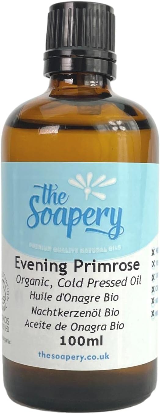 Certified Organic Evening Primrose Oil – 100 ml – 100% Pure and Cold Pressed - Image 2