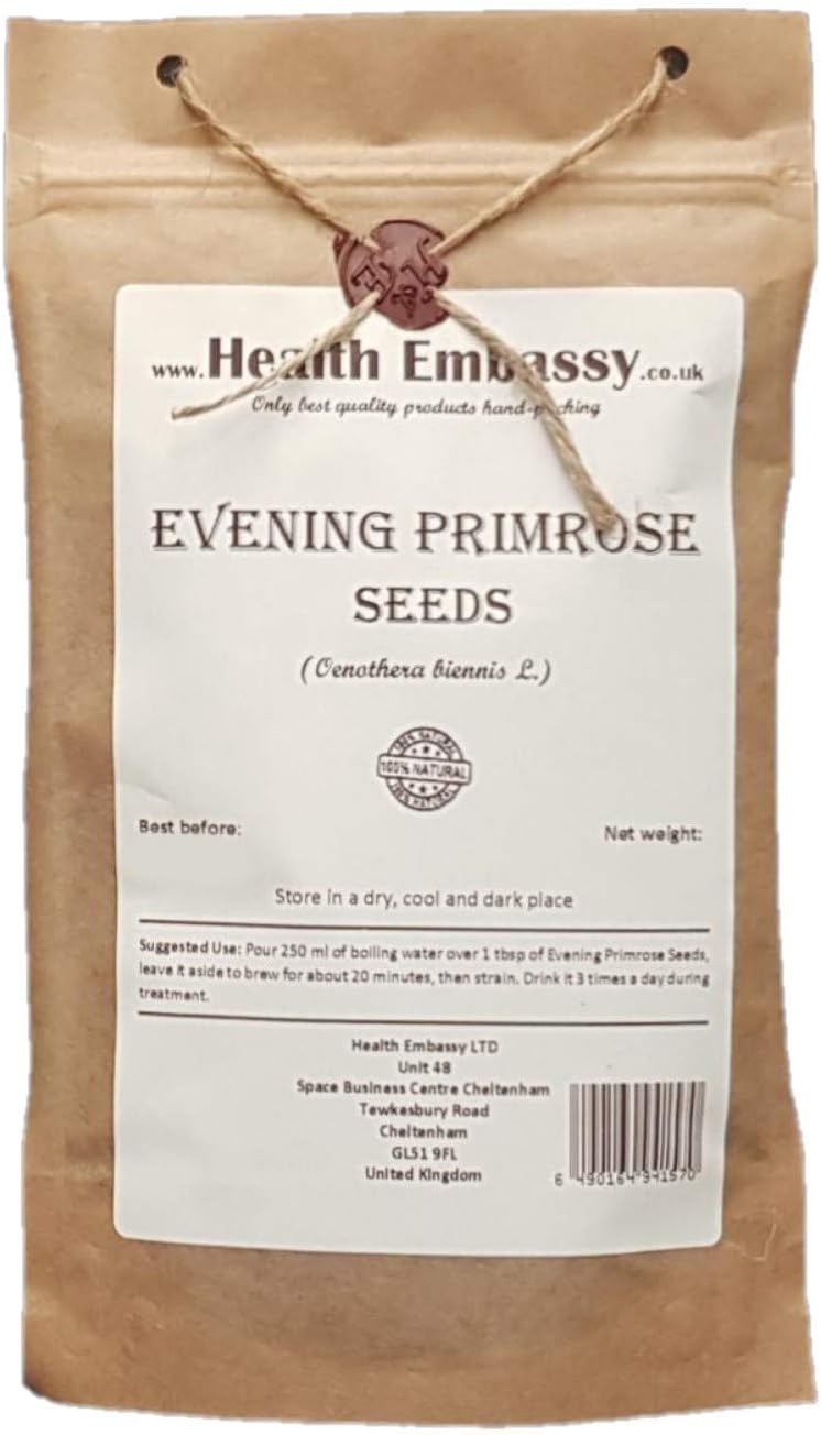 Evening Primrose Seeds - Health Embasssy - 100% Natural (100g) - Image 2