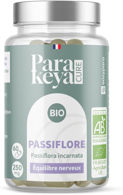 Passionflower Bio | Nervous Balance | Dietary Supplement | 60 Capsules - Image 2