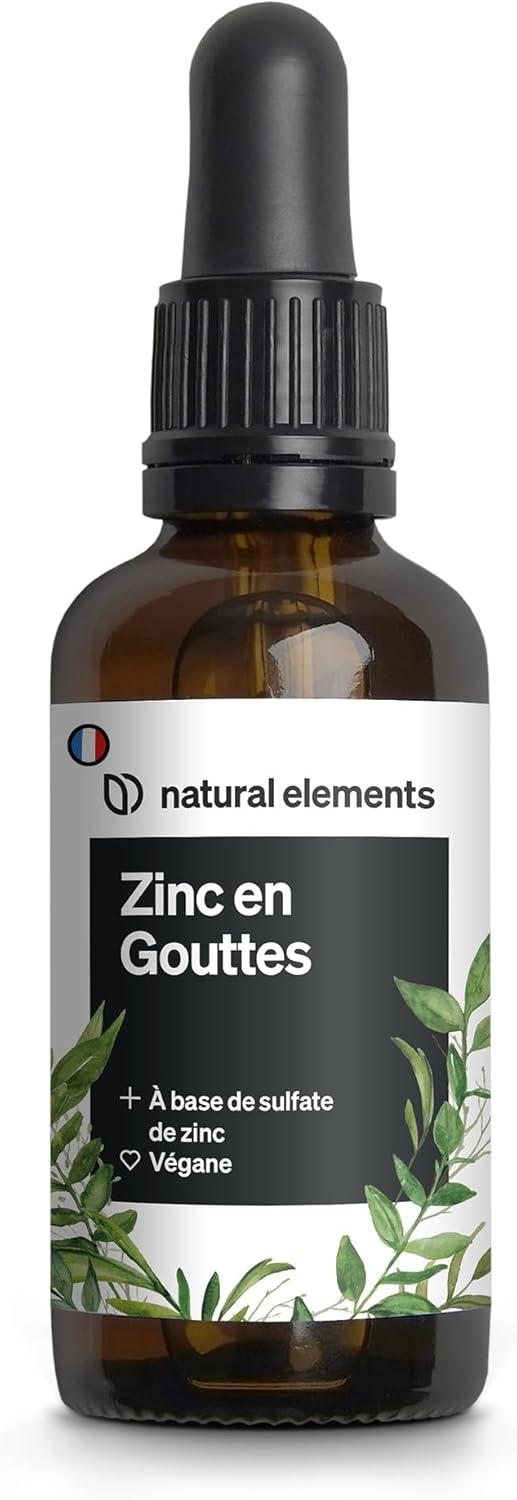 Zinc drops – 100 ml (2450 drops) – 15mg of zinc per daily dose – Premium: Ionic zinc (zinc sulfate) – Alcohol free, laboratory tested, 100% vegan & made in Germany - Image 2