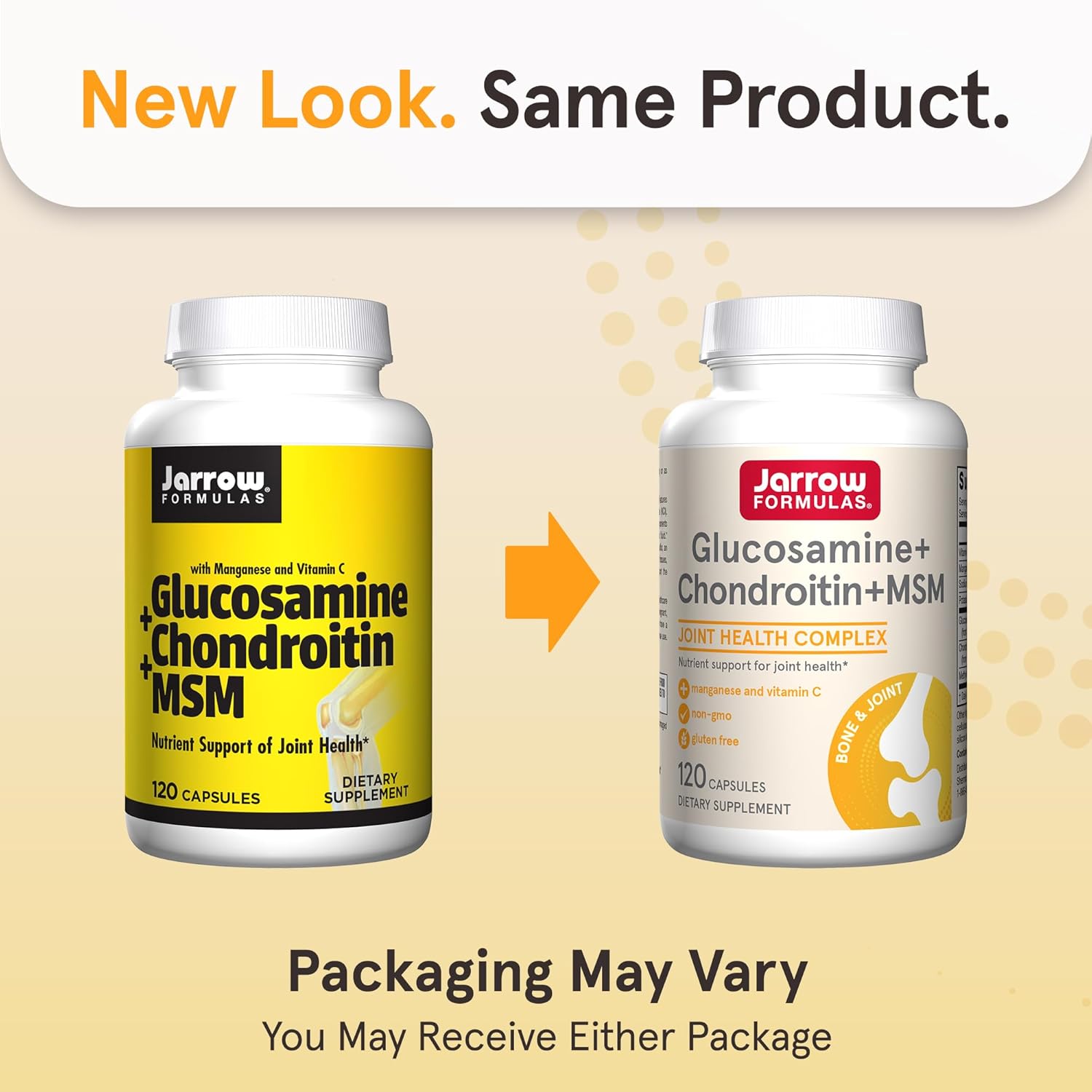 Glucosamine + Chondroitin + MSM - 120 caps - Image 3