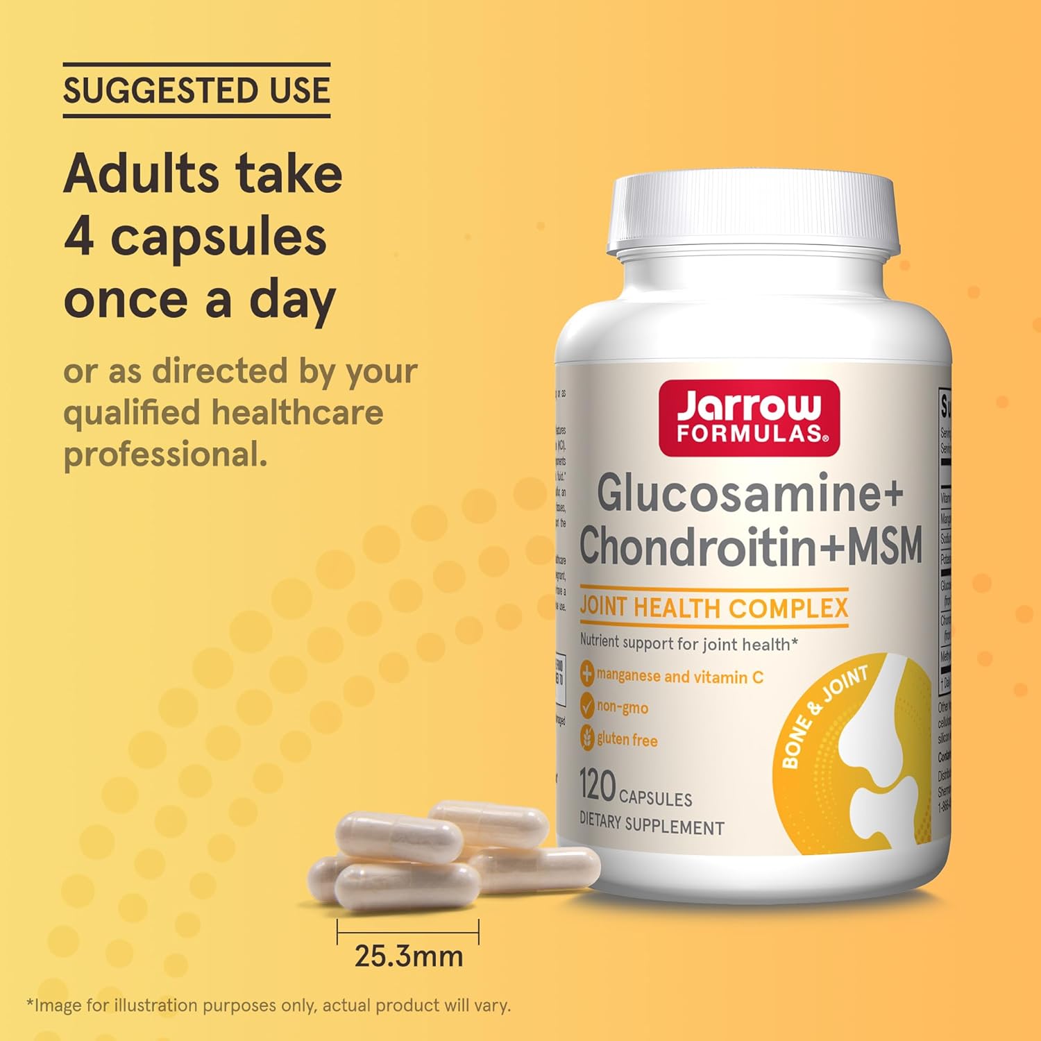 Glucosamine + Chondroitin + MSM - 120 caps - Image 8