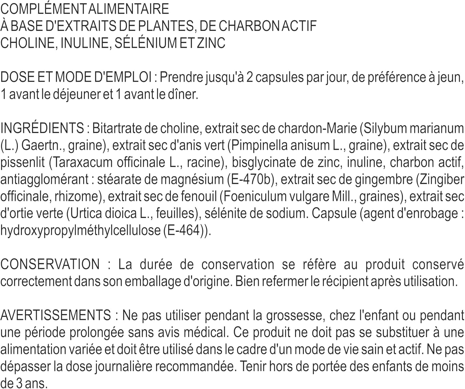 J.Armor Detox Liver 120 Capsules - Powerful Detoxifying Liver and Intestine Drainer, Milk Thistle 80% Silymarin, Artichoke, Dandelion, Fennel, Echinacea - Image 8