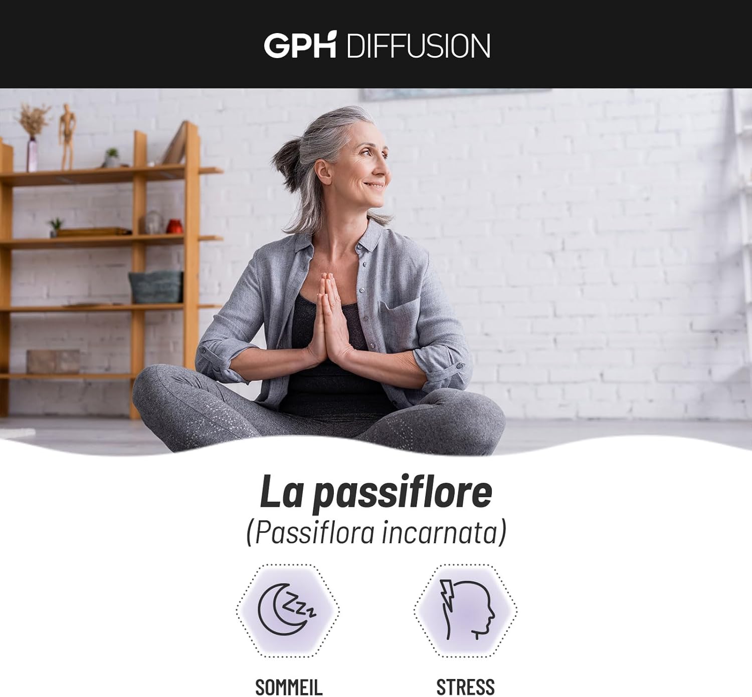 Passiflora incarnata Organic Passionflower 230 mg - 200 Vegetable Capsules - Image 6