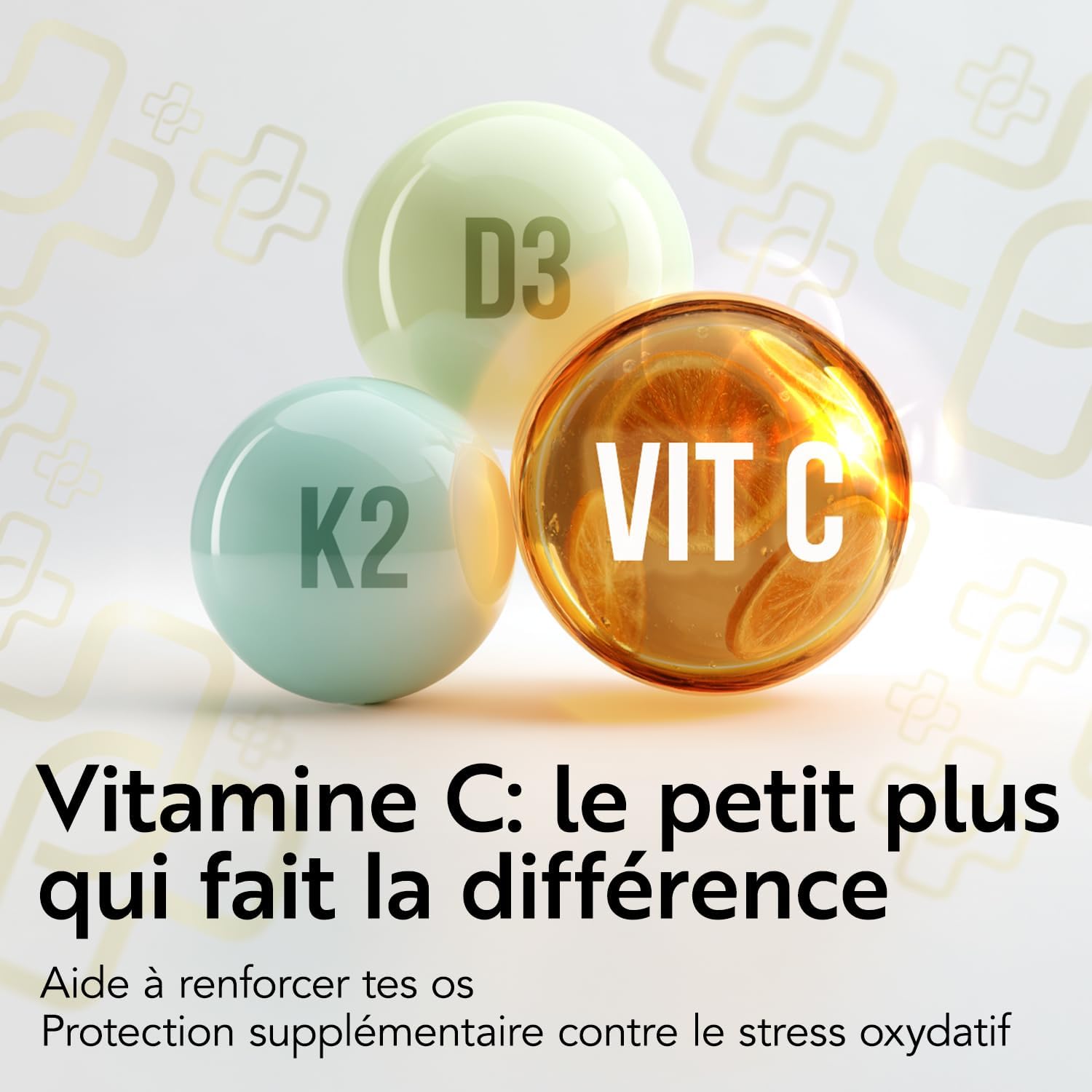 Vitamin D3 K2 Mk7 With Vitamin C 200 Tablets Piulife® Vitamin D 2000 IU, Vitamin K2 200mcg, Vit C 125mg, Vitamins For Teeth Bone, Adult Immunity, Boost Energy, D3 K2 Natural - Image 5