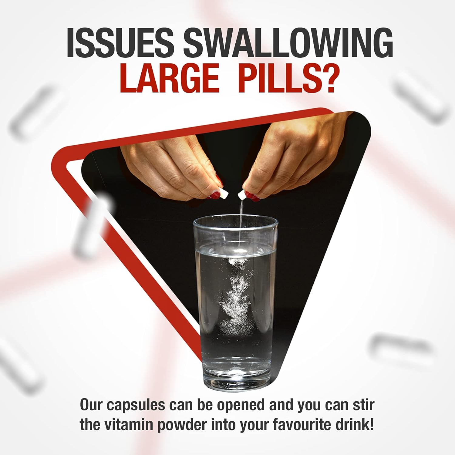 Vitamin A Beta Carotene Capsule 11,500 IU - 150 Quick Disintegrating Capsules (5 months) Each with 6.9mg Dietary Supplement Beta Carotene Powder (Betacarotene Supplement) - Image 3