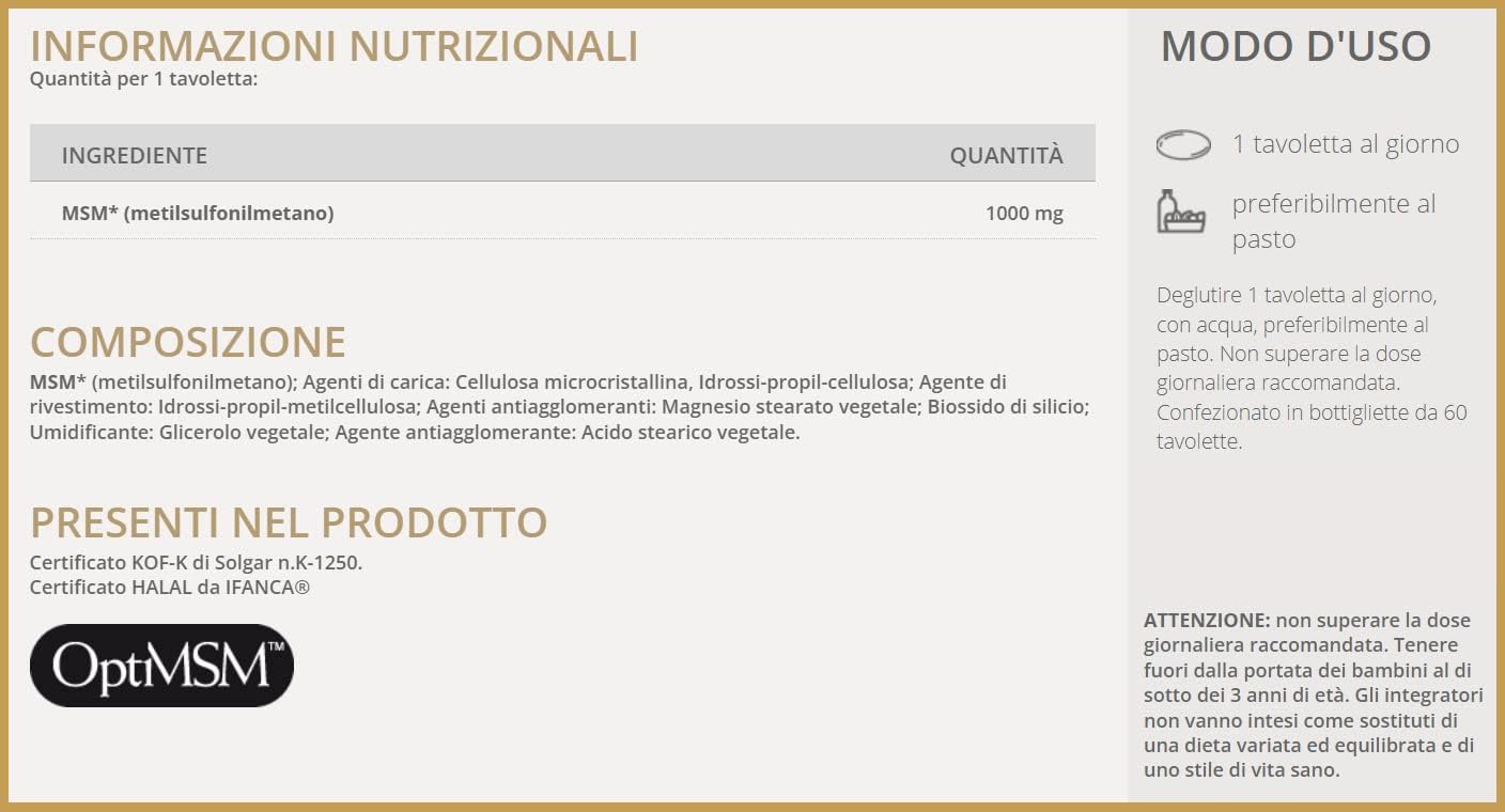 Solgar Oleague MSM Plus - Image 3