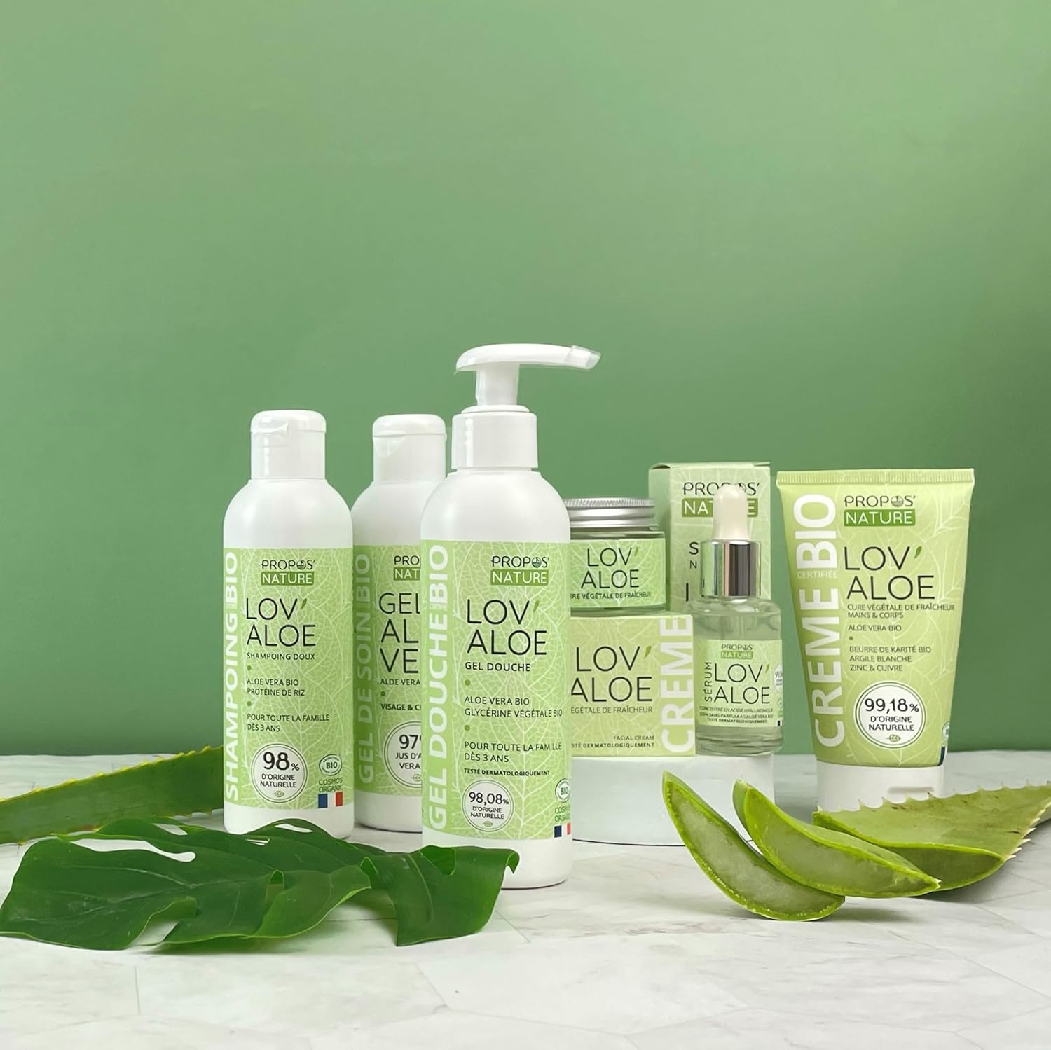 Organic Aloe Vera and Hyaluronic Acid Serum (3%) – Anti-Aging – 30 ml Propos'Nature - Image 7