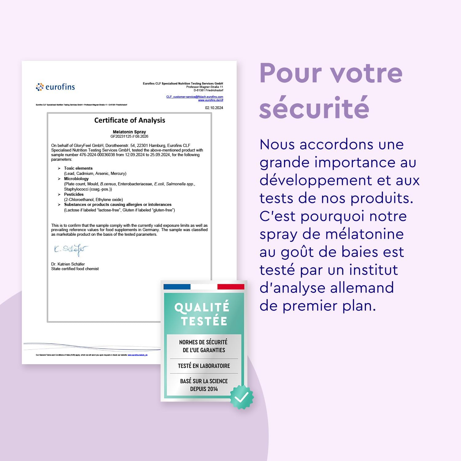 Melatonin Berries Spray - Premium: 5 Times Higher Dose* for 220 Days + Vitamins B6 & B1, Lavender, Valerian + Passion Flower - Sleep Spray Alcohol-free, Sugar Free and Vegan - Image 7