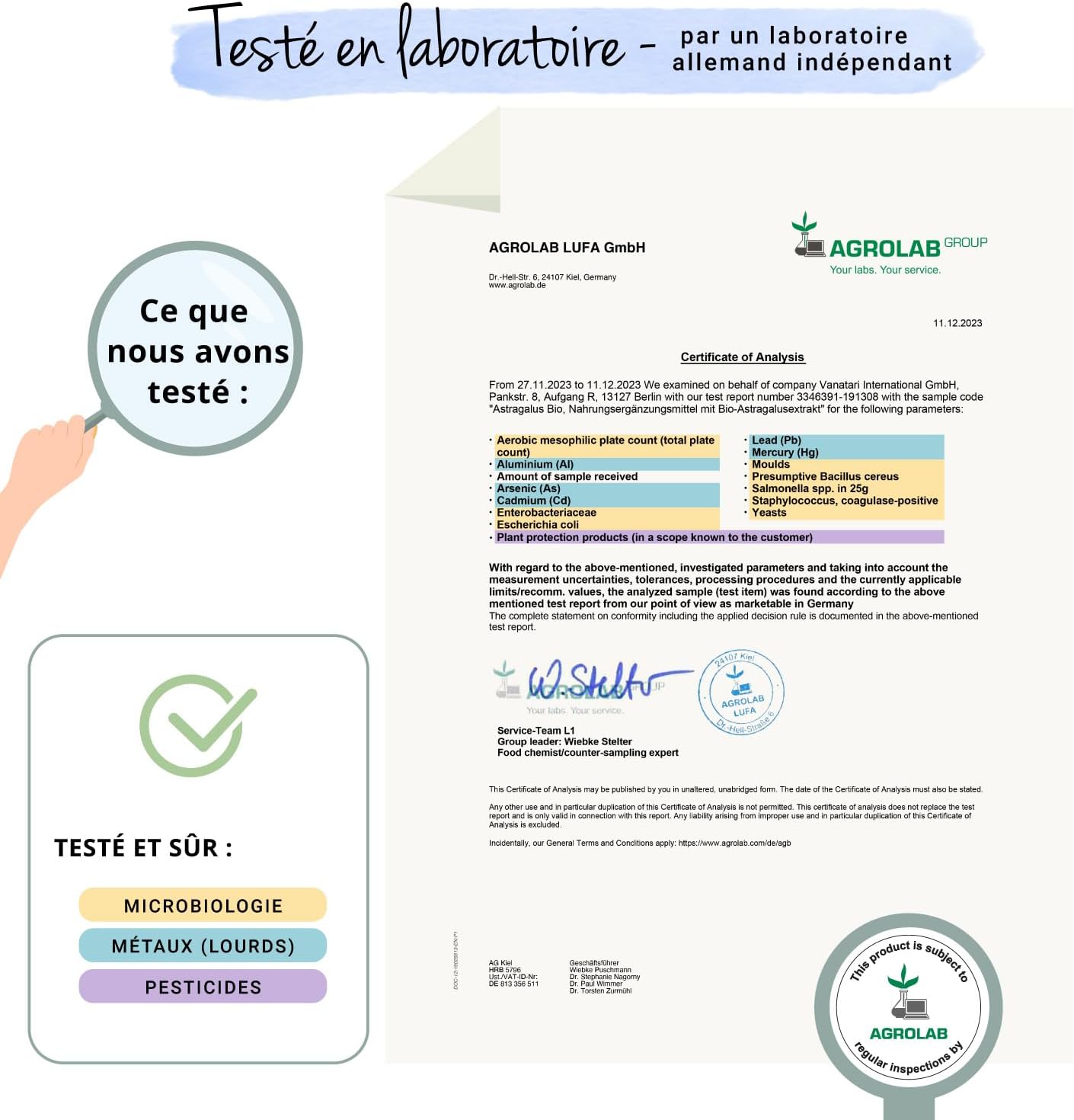 Astragalus Organic Vegavero® | PREMIUM Quality: 20% Polysaccharides | 750 mg Astragalus Extract (15:1) | Immunity + Anti Stress | 120 Capsules | VEGAN - Image 8