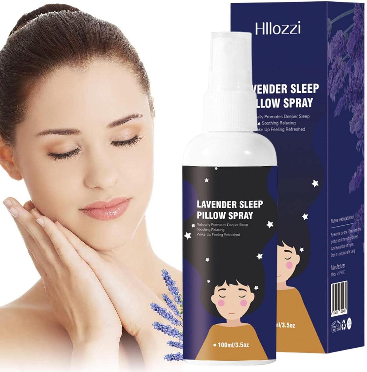 GIMOCOOL Lavender Sleep Spray - Relaxing Pillow Mist - Pure Lavender Essential Oil & Room Spray for Relaxation, 3.38 oz - Image 7