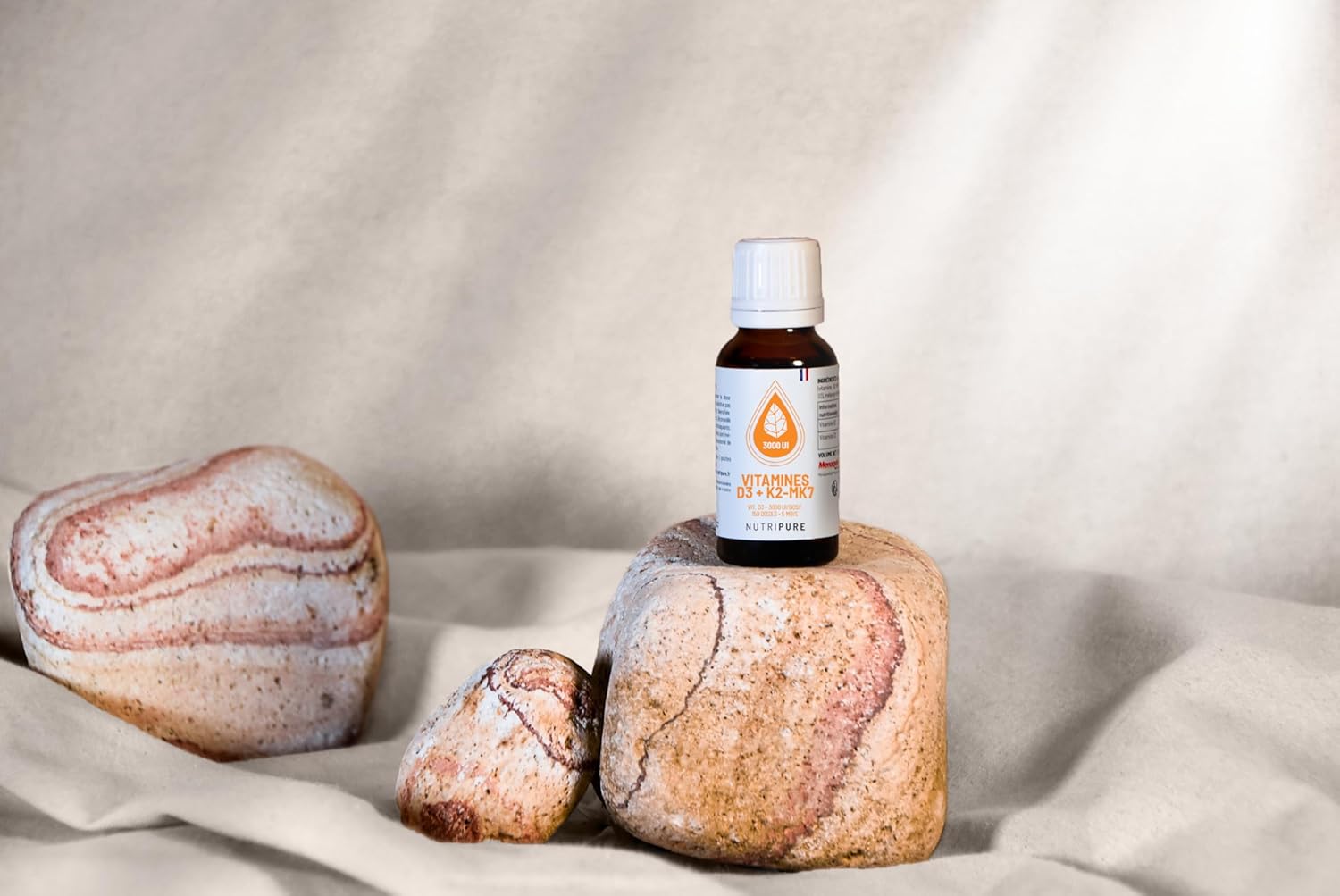 Nutripure | Vitamin D3 K2-MK7 3000 IU | High Dosage for Immune, Bone and Muscle Health | With VitaMK7® and Organic Olive Oil | High Absorption & Custom Dosage | 5 Months - Image 8