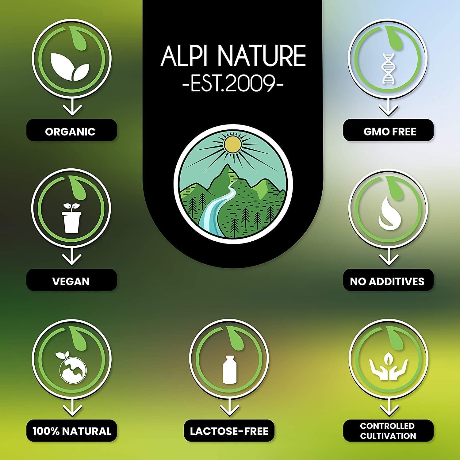 Alpi Nature Dandelion Root Powder BIO 500g, Organic Ground Dandelion Root Powder - Image 5