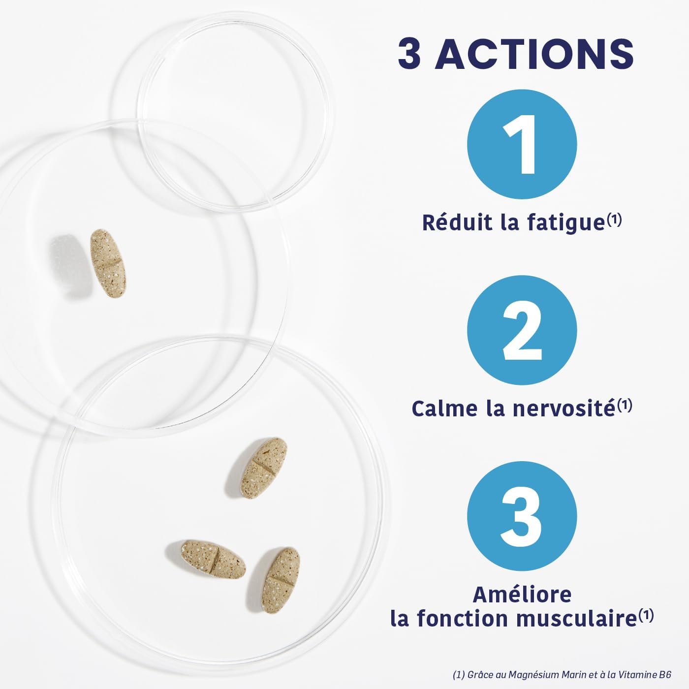 Santarome – Stress Pack – Marine Magnesium 360 mg Extra Strong & Organic Stress Control – Fatigue, Stress & Nervousness - Image 4