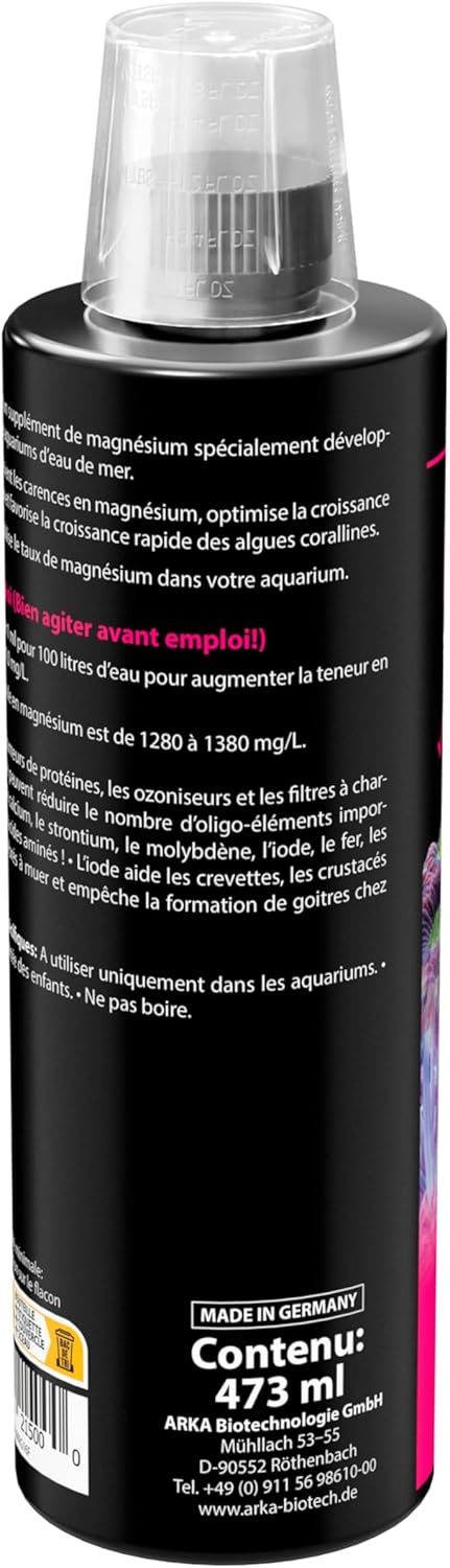 ARKA Magnesium - Very Pure Magnesium Supplement for Corals in Seawater Aquariums, Promotes Healthy Growth and Ecosystem Stability - Image 4