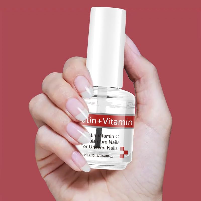 Keratin Oil + Vitamin C for Nails and Cuticles, Keratin Protein Moisturizes and Strengthens Care, Removes Cracked Nails and Rigid Cuticles, Deep Hydration for Skin Care - Image 6