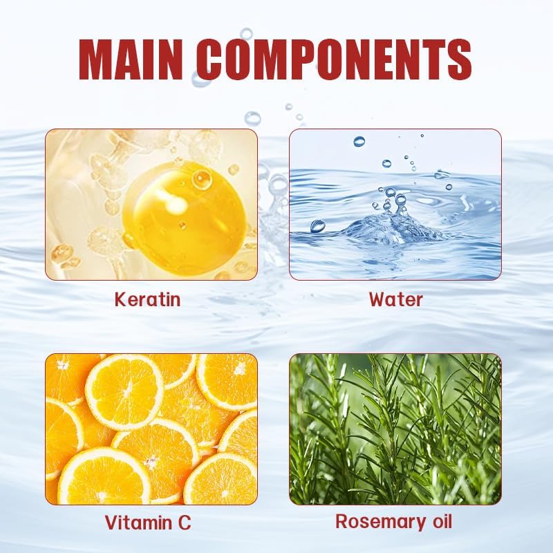 Keratin Oil + Vitamin C for Nails and Cuticles, Keratin Protein Moisturizes and Strengthens Care, Removes Cracked Nails and Rigid Cuticles, Deep Hydration for Skin Care - Image 7