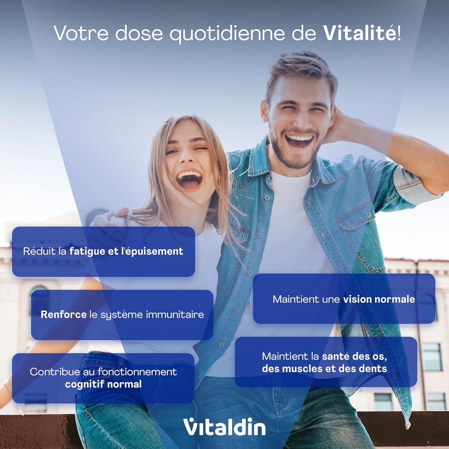 VITALDIN Gummies Adult Multivitamin - Vegan - Sugar Free - with Vitamins A, C, D, E, B6, B12 & Biotin, for Women & Men, 70 Gummies - Peach, Orange & Blackberry Flavour - Image 5