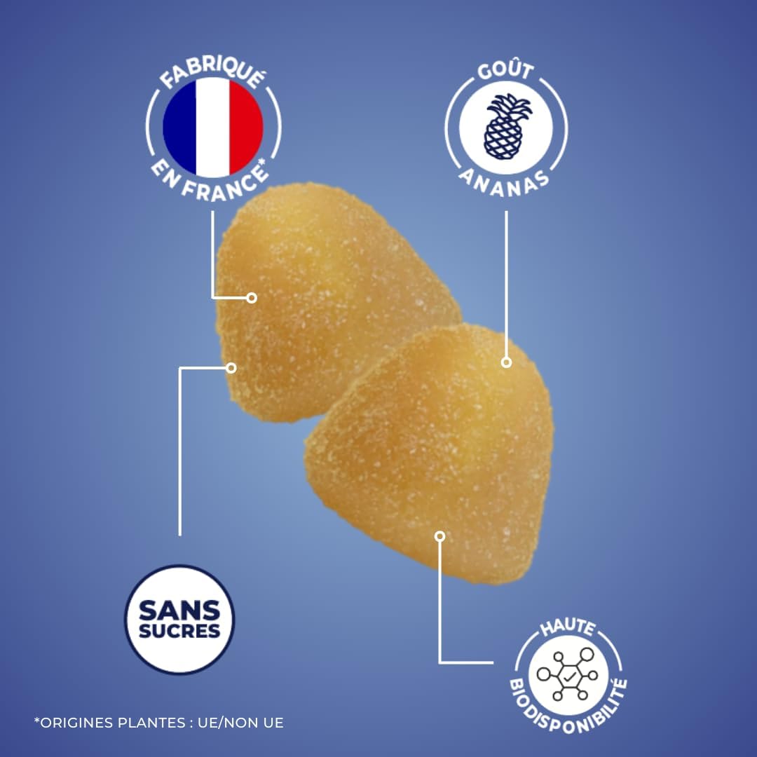 ZOHI -MAGNESIUM Pill Box - 60 Erasers - Made in France - Sugar Free - Image 5