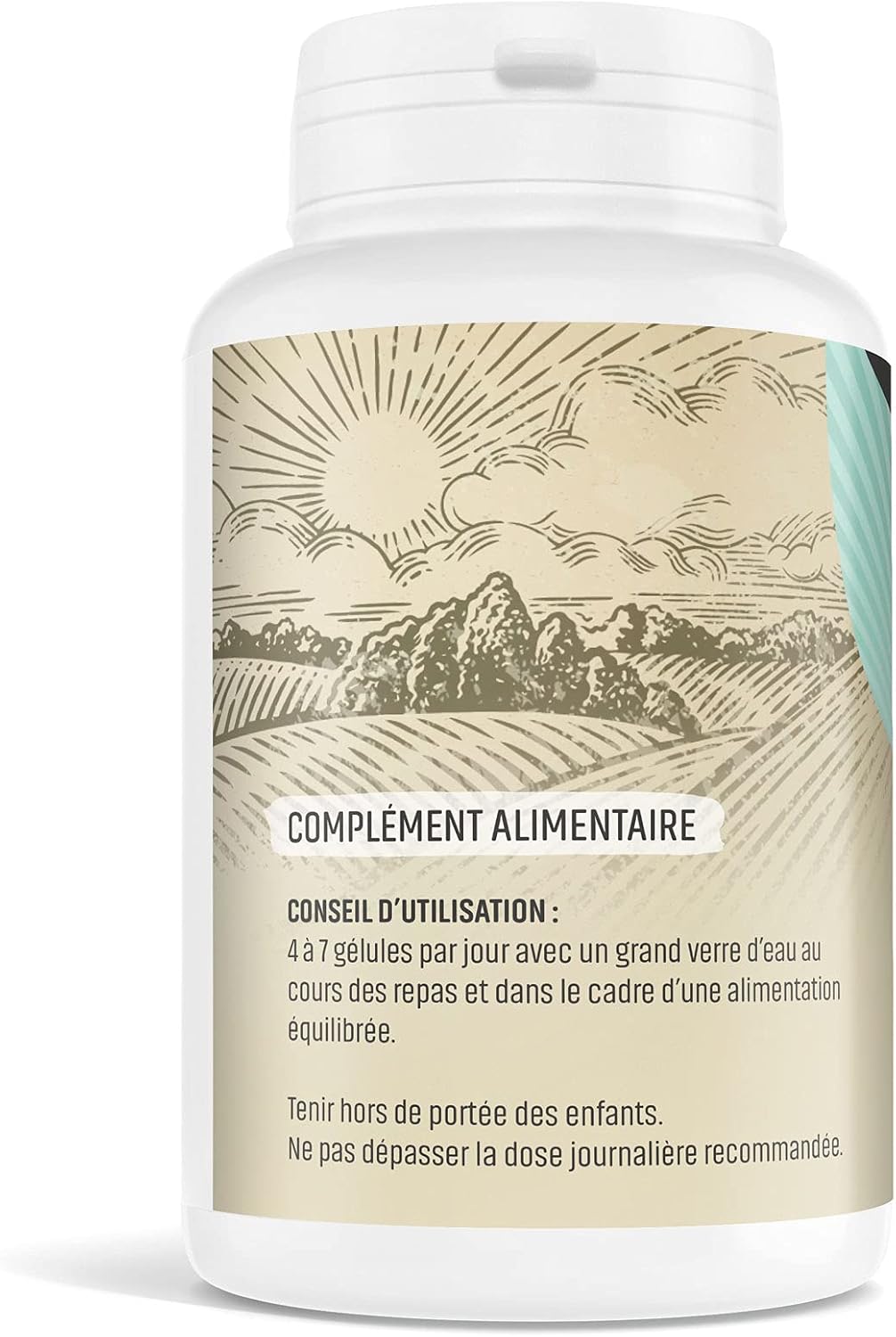 Spirulina Bio 180 Vegetable Capsules 400 mg - Herbes Et Plantes - Image 3