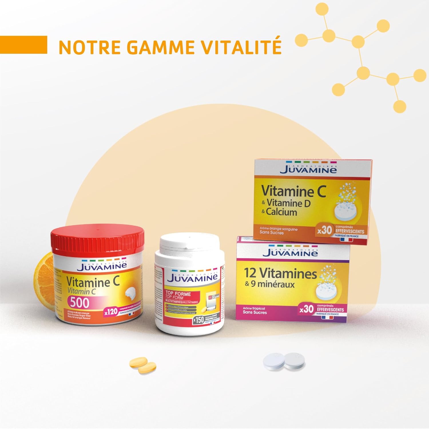 JUVAMINE - Top shape - Vitality - Tonus - 12 Multivitamins & 10 Minerals - Helps reduce fatigue - Supports immunity - 150 tablets - Maxi Format - 5 months - Image 8