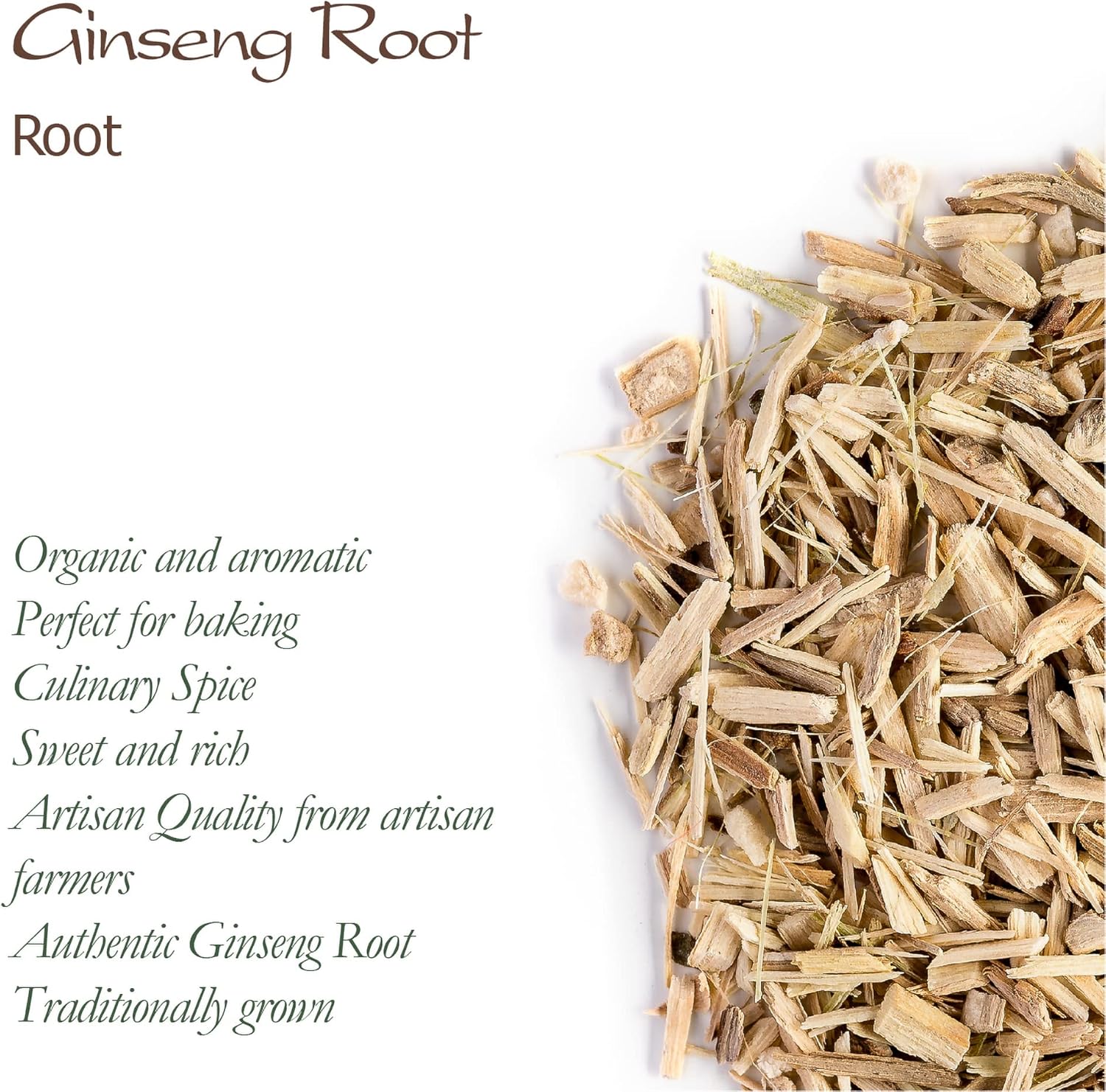 Ginseng White Root Organic Spice - Herbal Tea Ginseng Root Ginseng Organic Ginseng Herbal Tea Organic The White Organic Ginseng Herbal Tea Ginger Ginseng Ginger Root Ginseng - Image 6